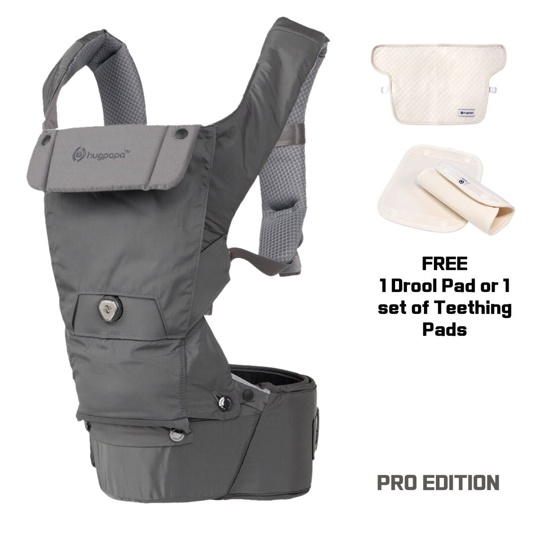 Dial-Fit BOA Pro Edition 3-in-1 Hip Seat Baby Carriers with Free Gift