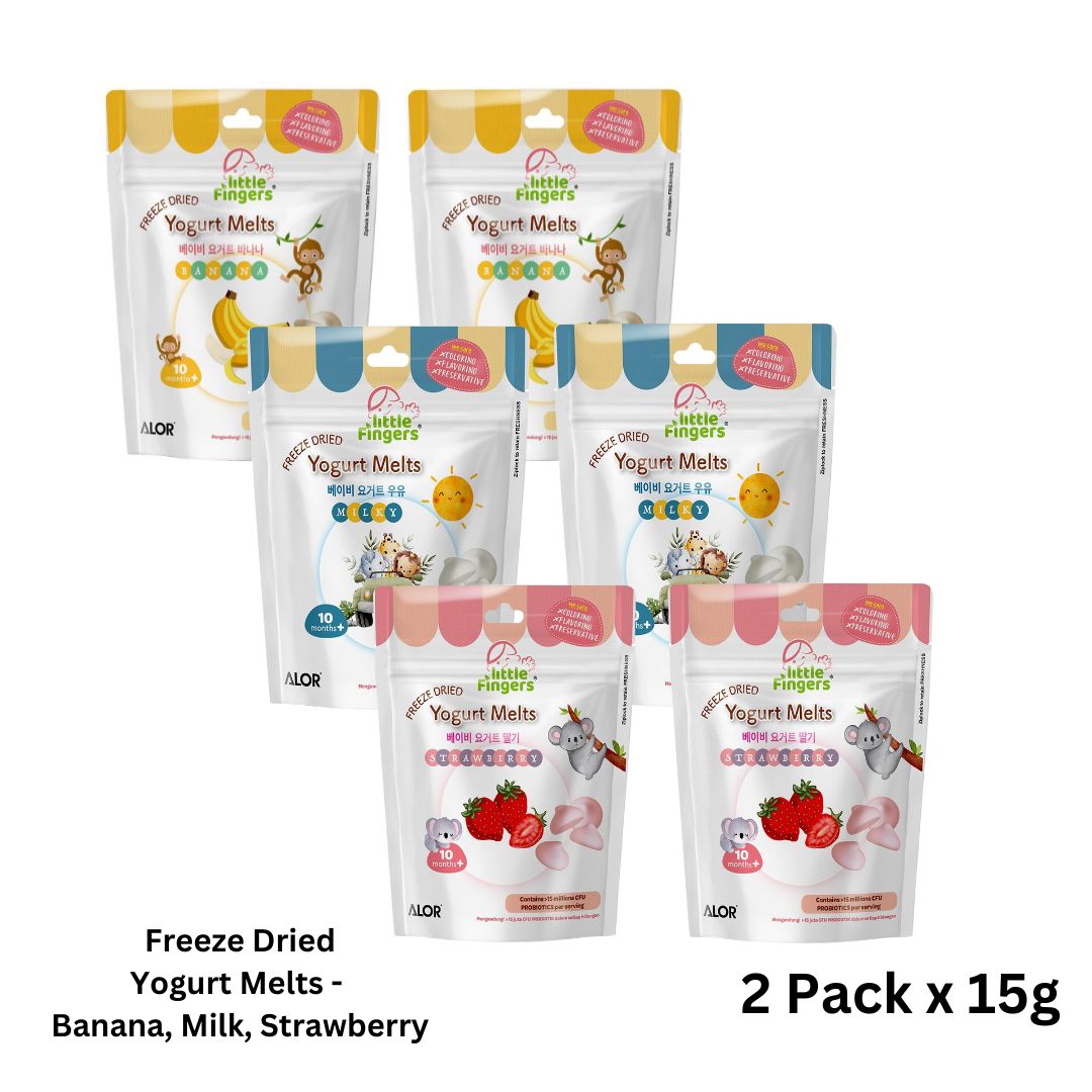 Little Fingers Freeze Dried Yogurt Melts - All Flavour Bundle