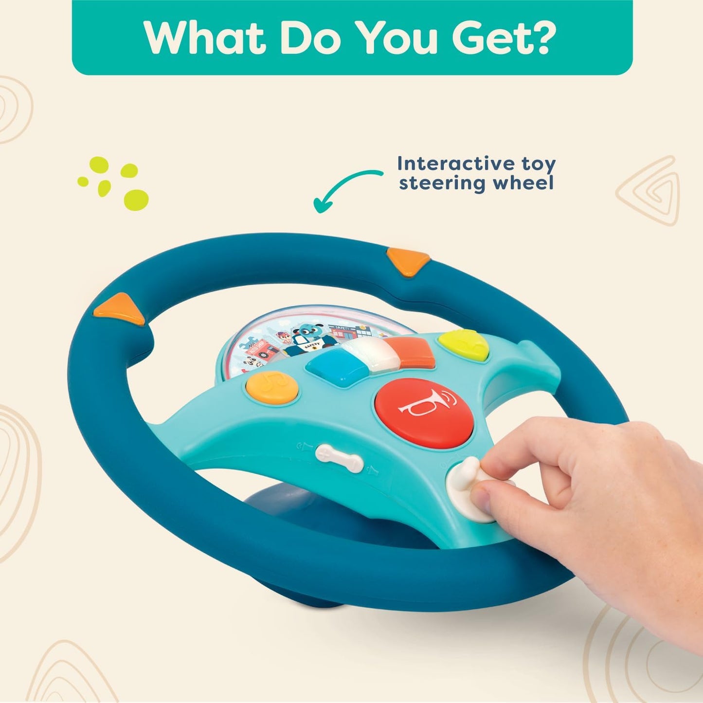 Woofer’s Musical Driving Wheel