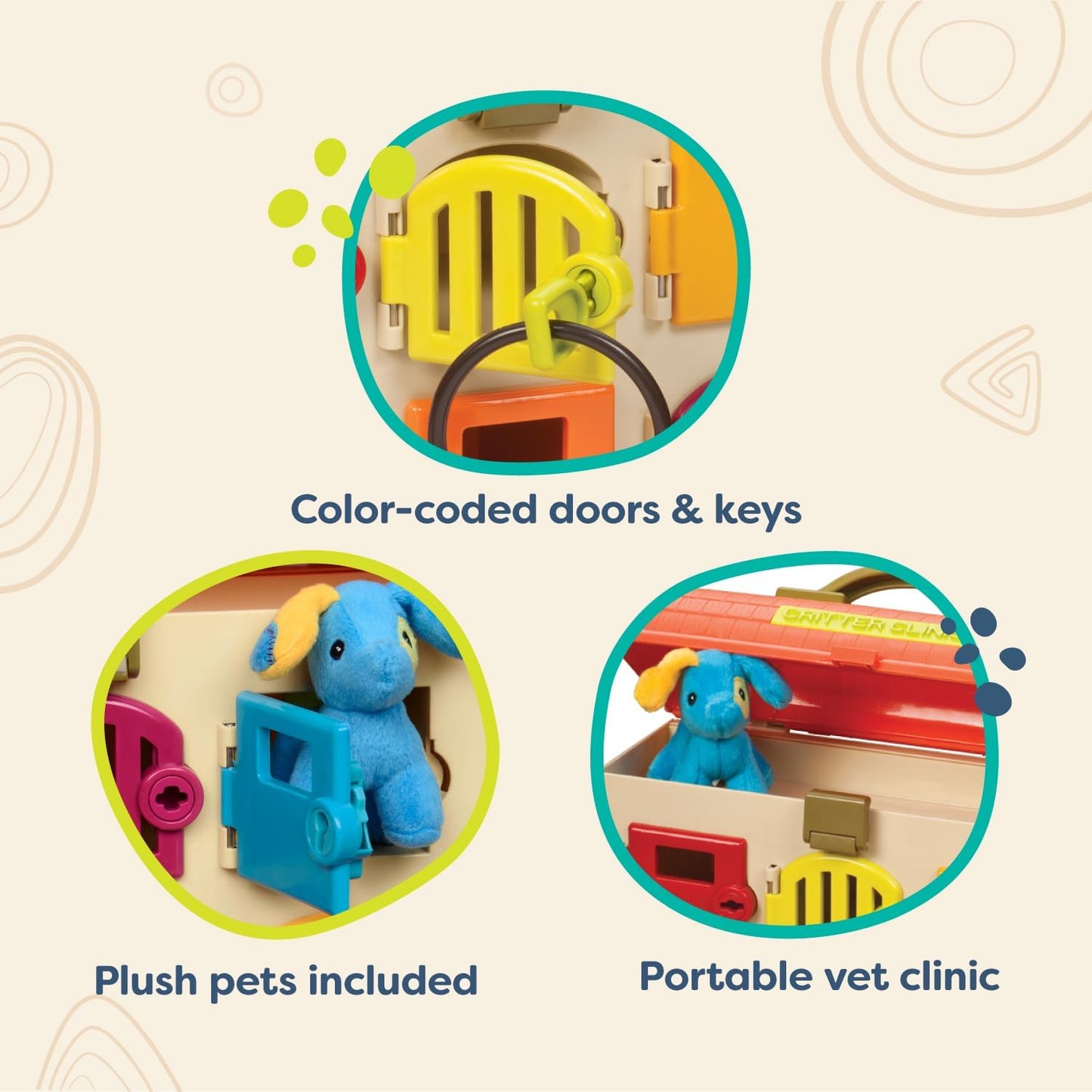 Critter Clinic Vet Playset