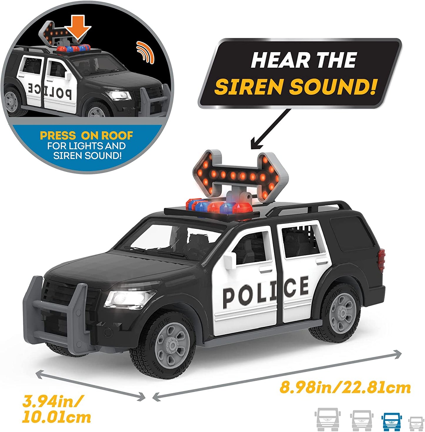 Micro Series Police SUV