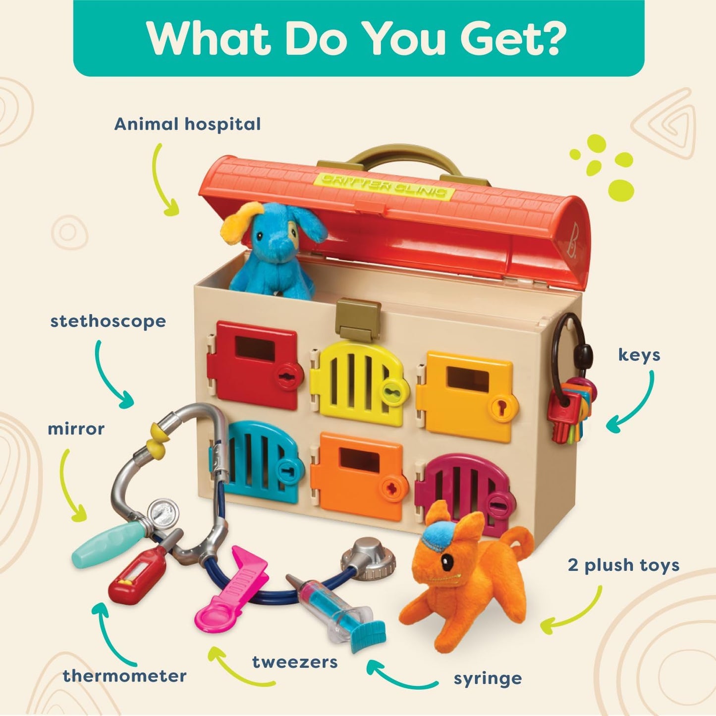 Critter Clinic Vet Playset