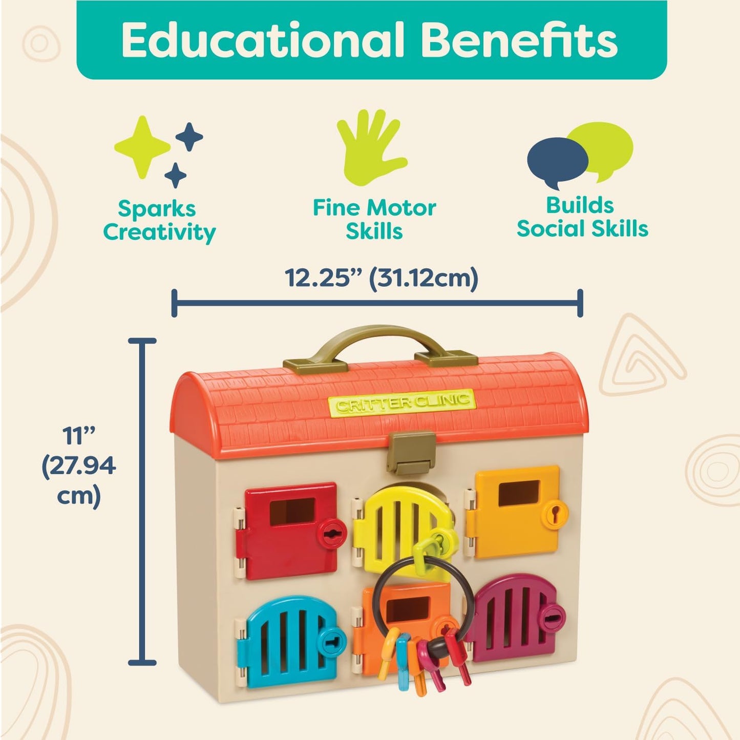 Critter Clinic Vet Playset