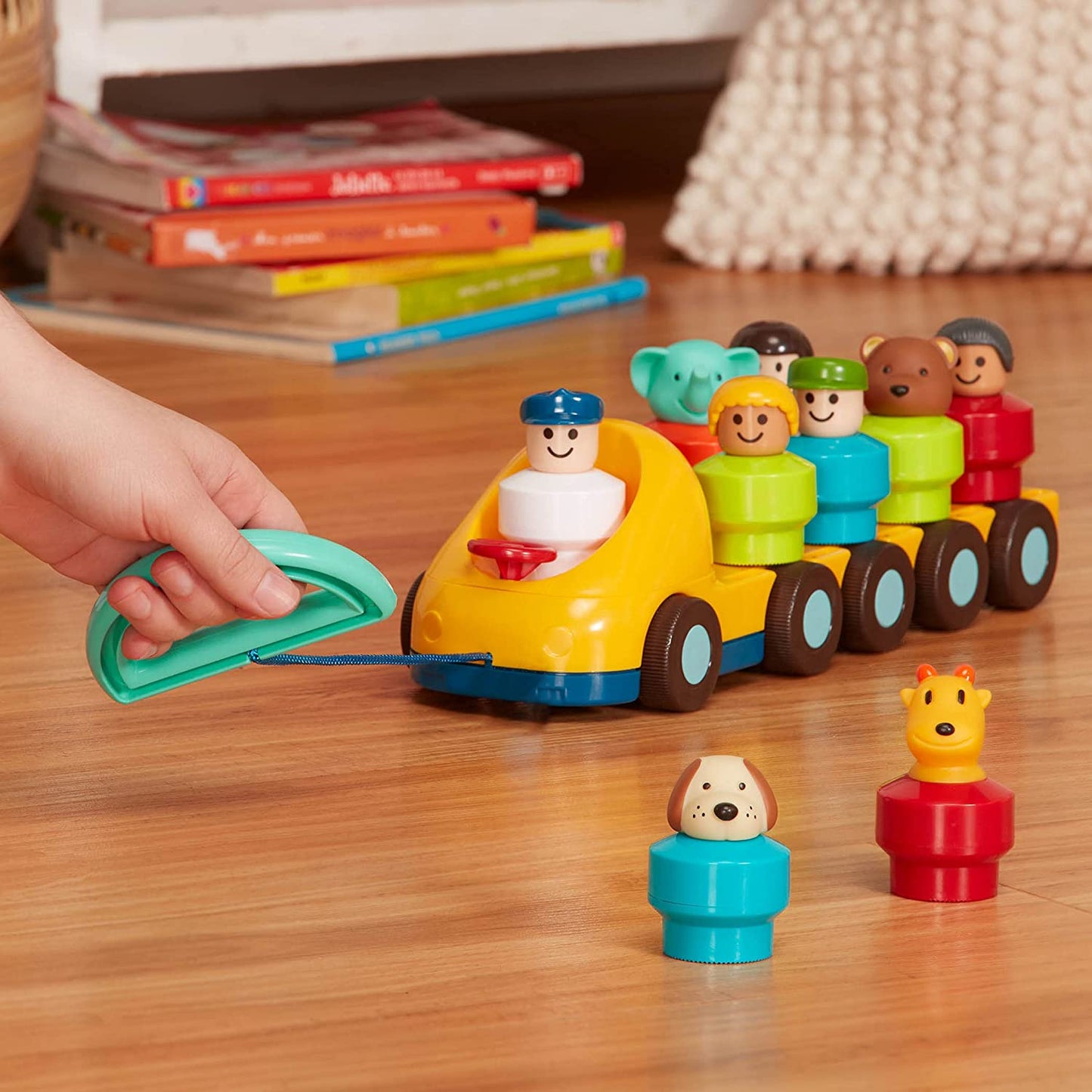 Spinning Toy Bus