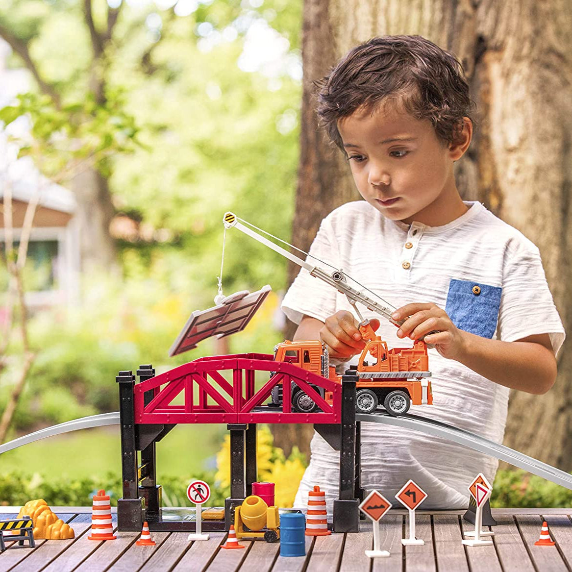 Micro Series Bridge Construction Play Set (35pcs)