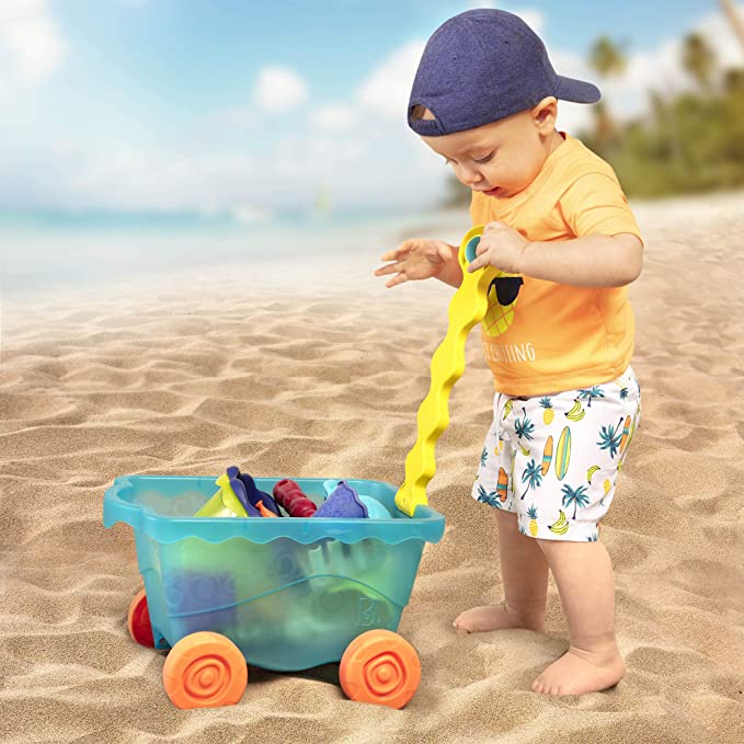 Wavy Wagon & Beach Toy Set