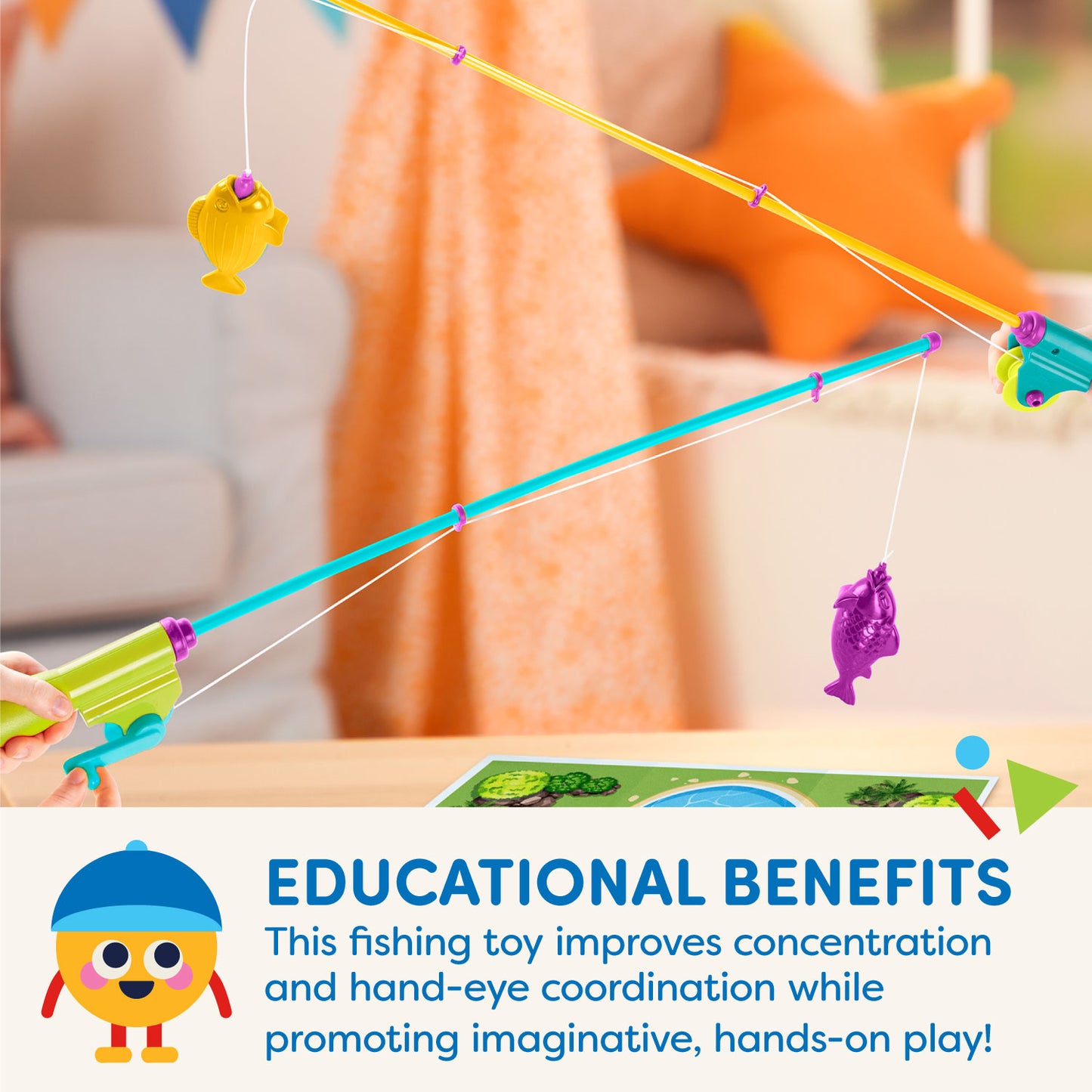 Magnetic Fishing Toy Set