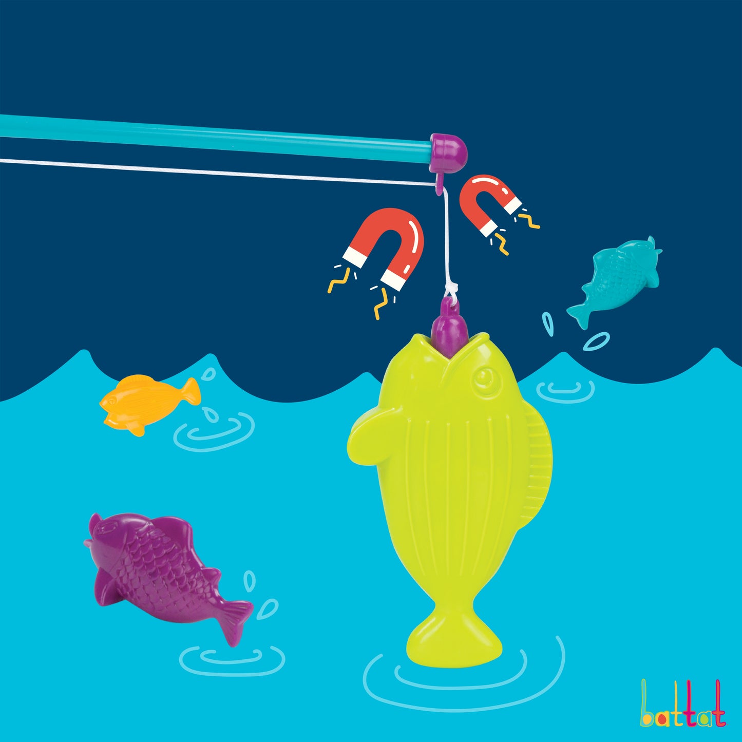 Magnetic Fishing Toy Set