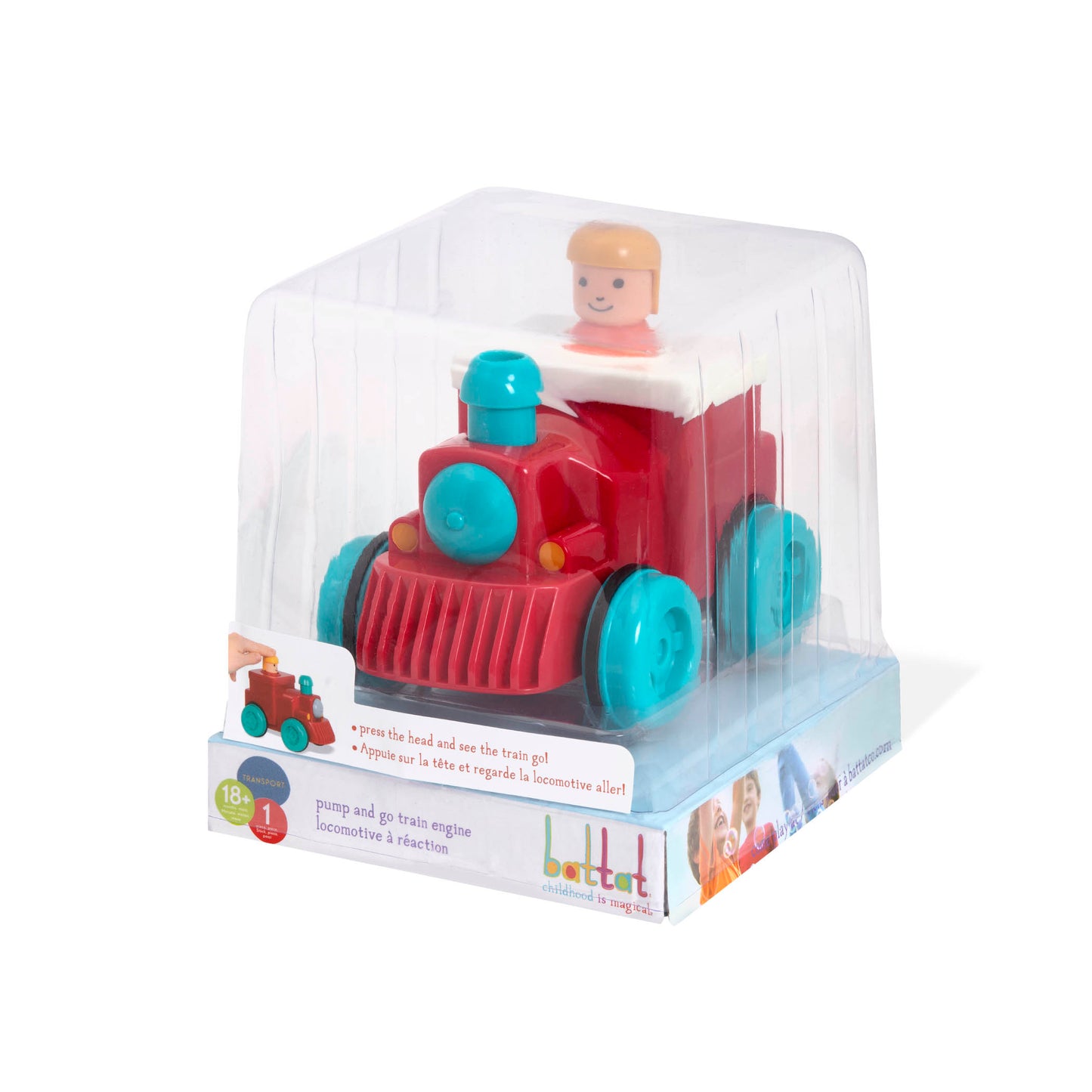 Pump And Go Toy Airplane / Train