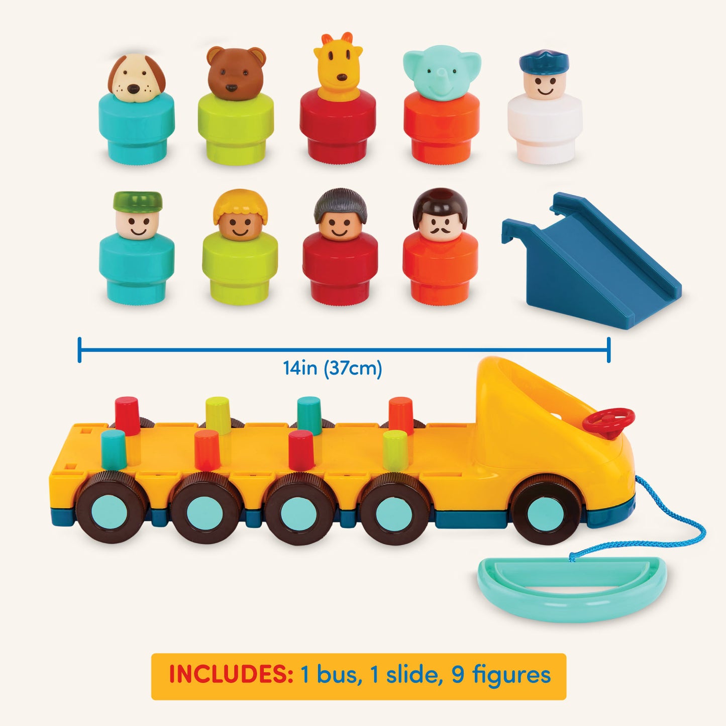 Spinning Toy Bus