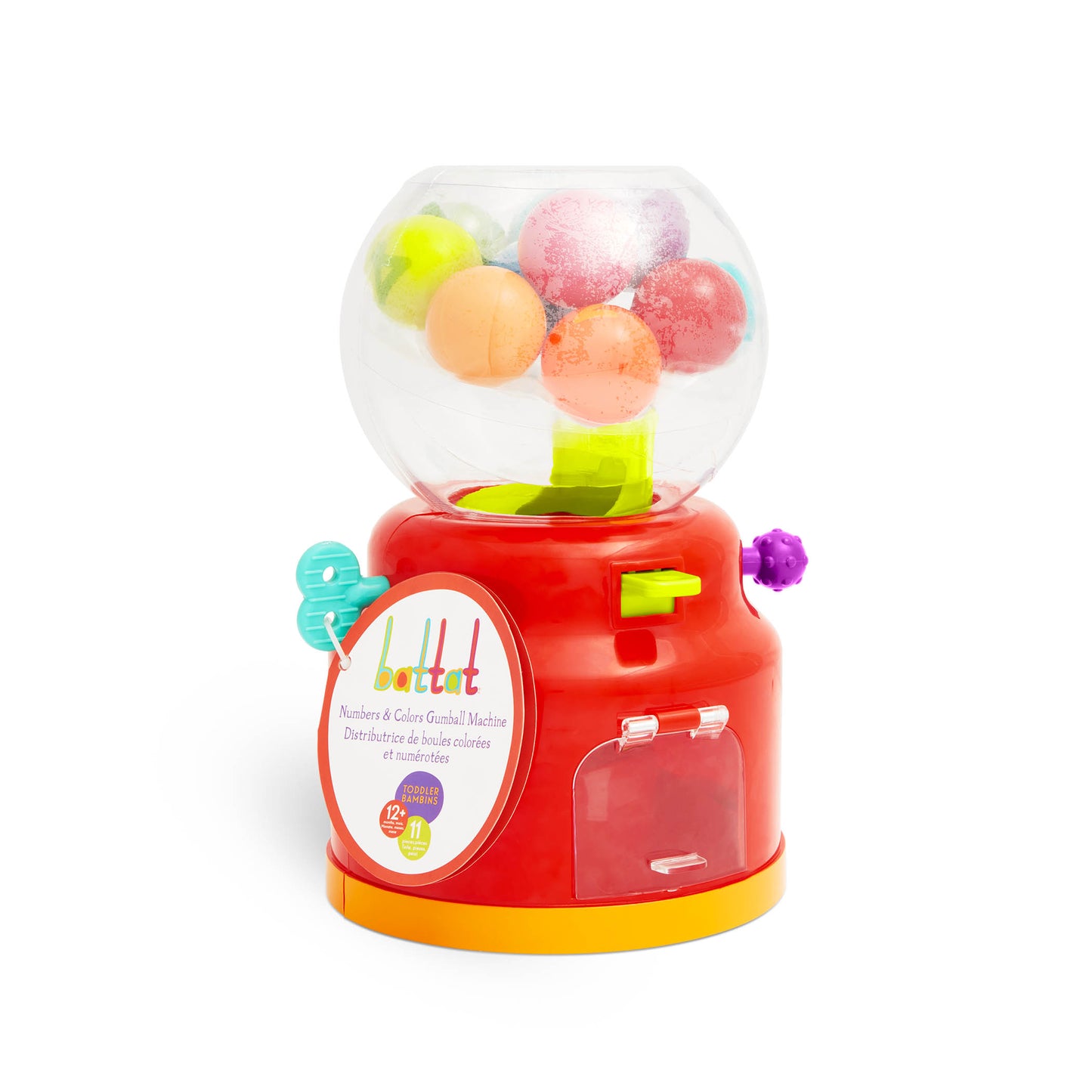 Numbers & Colors Gumball Machine