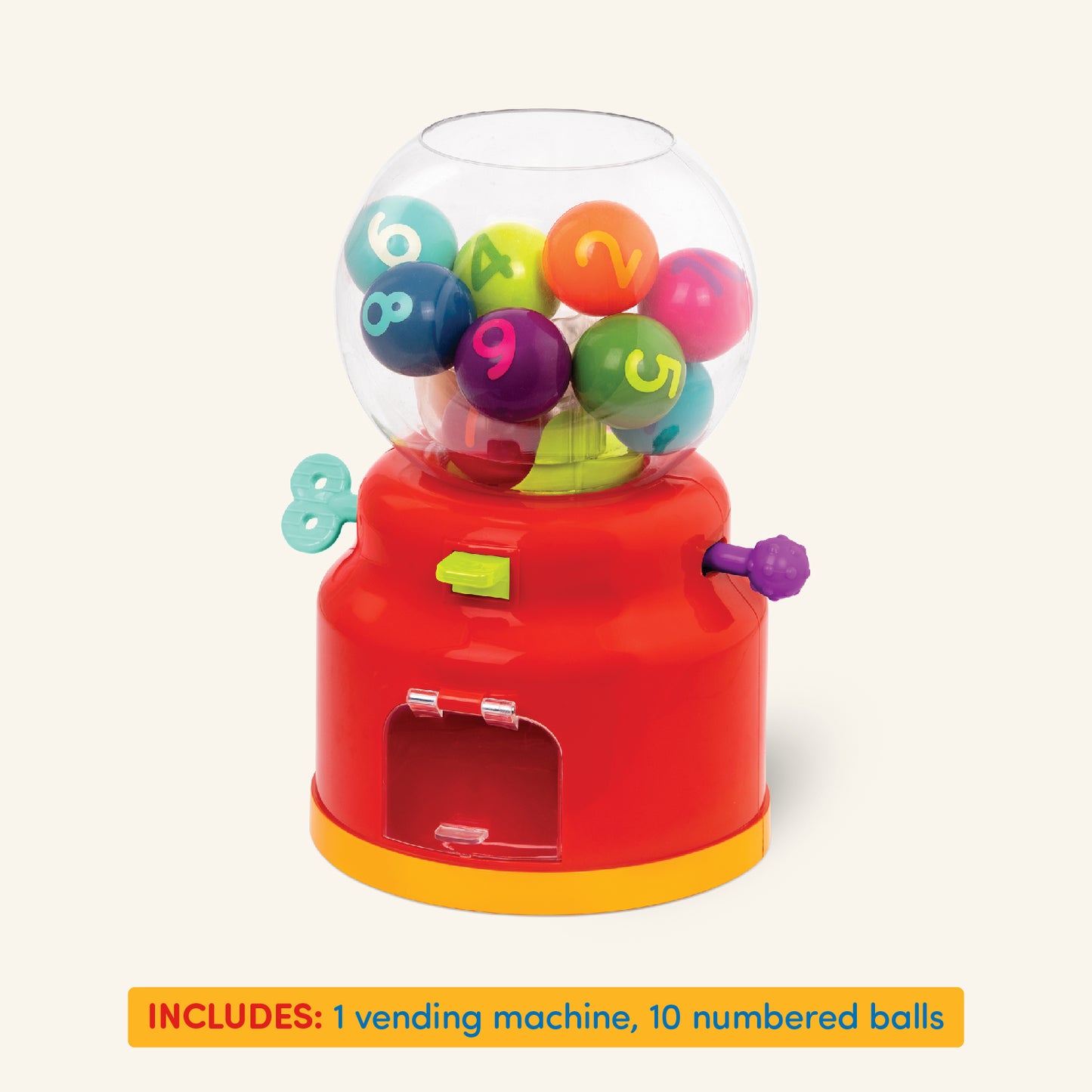 Numbers & Colors Gumball Machine