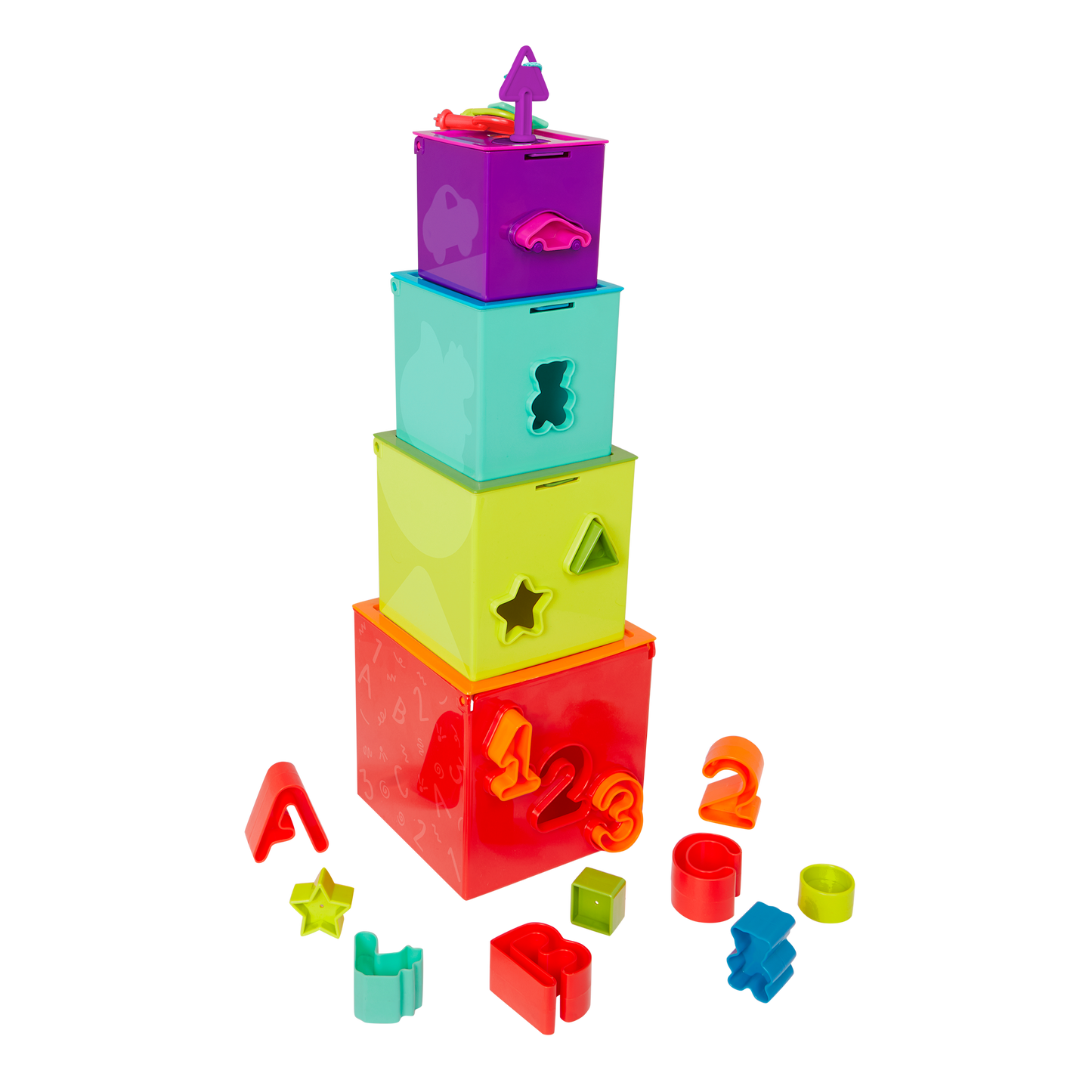 Lock & Learn Activity Cubes