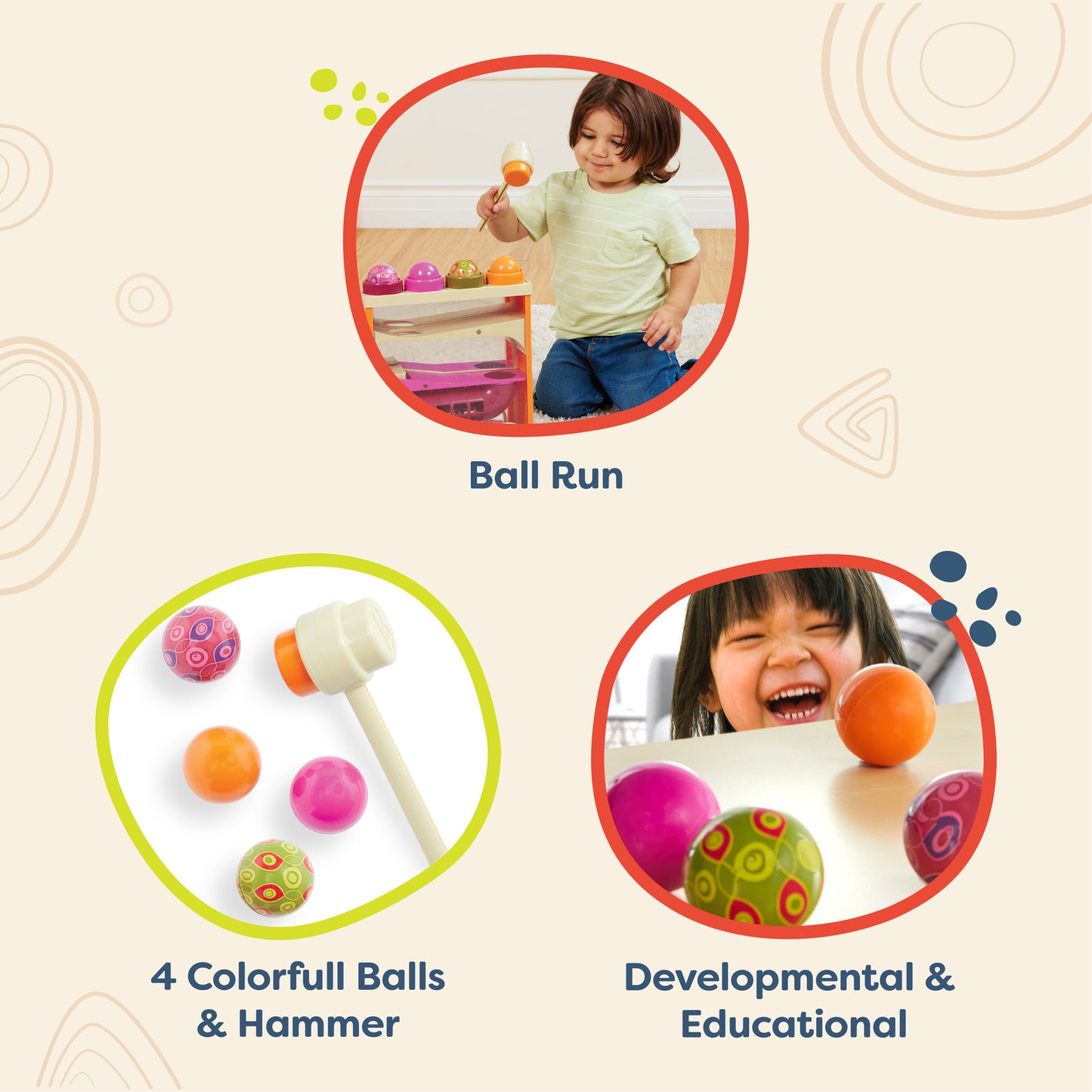 Whacky Ball - Pound-A-Ball Toy