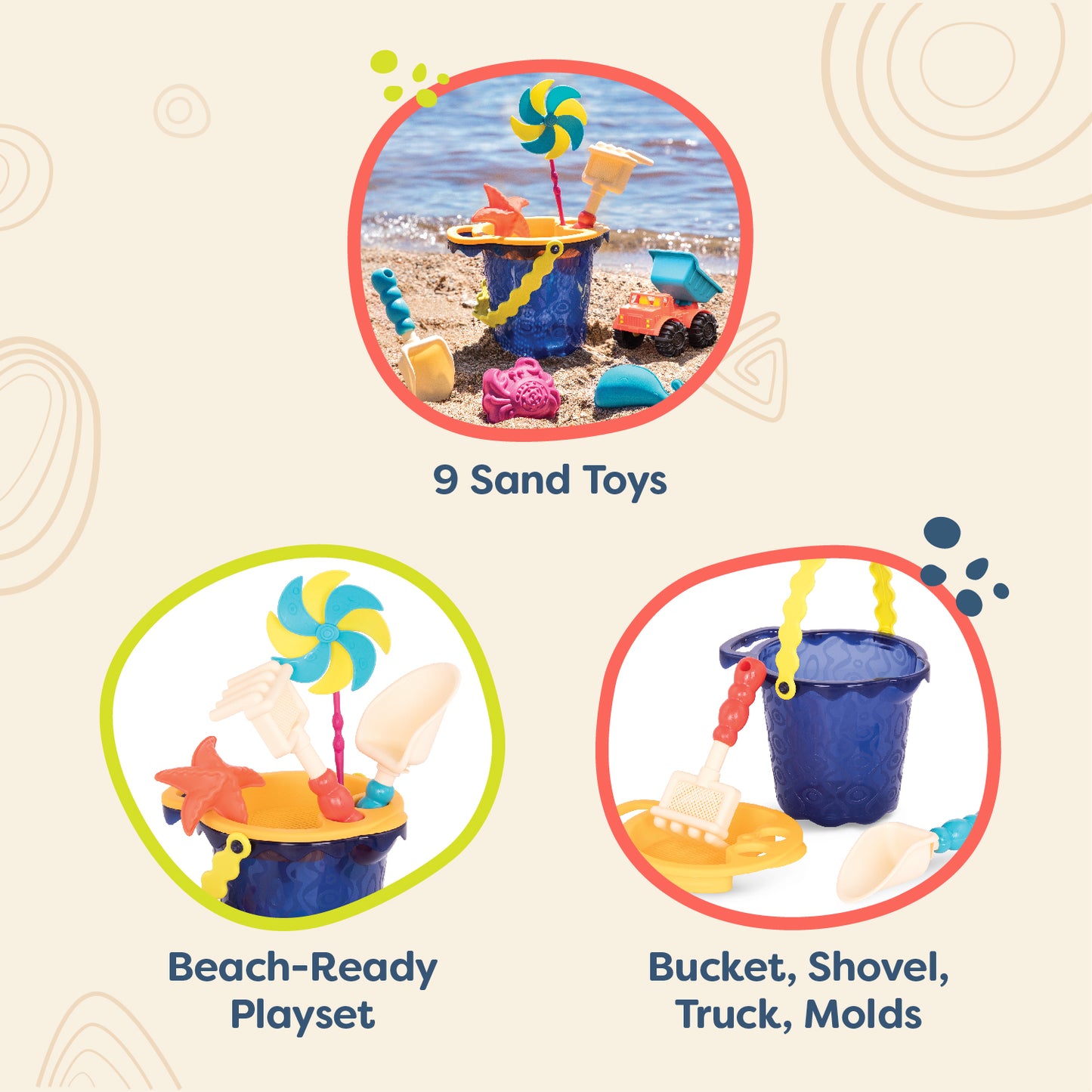 Sands Ahoy! Medium Bucket