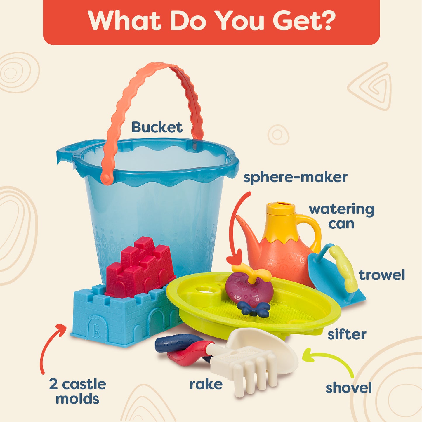 Shore Thing Large Beach Bucket