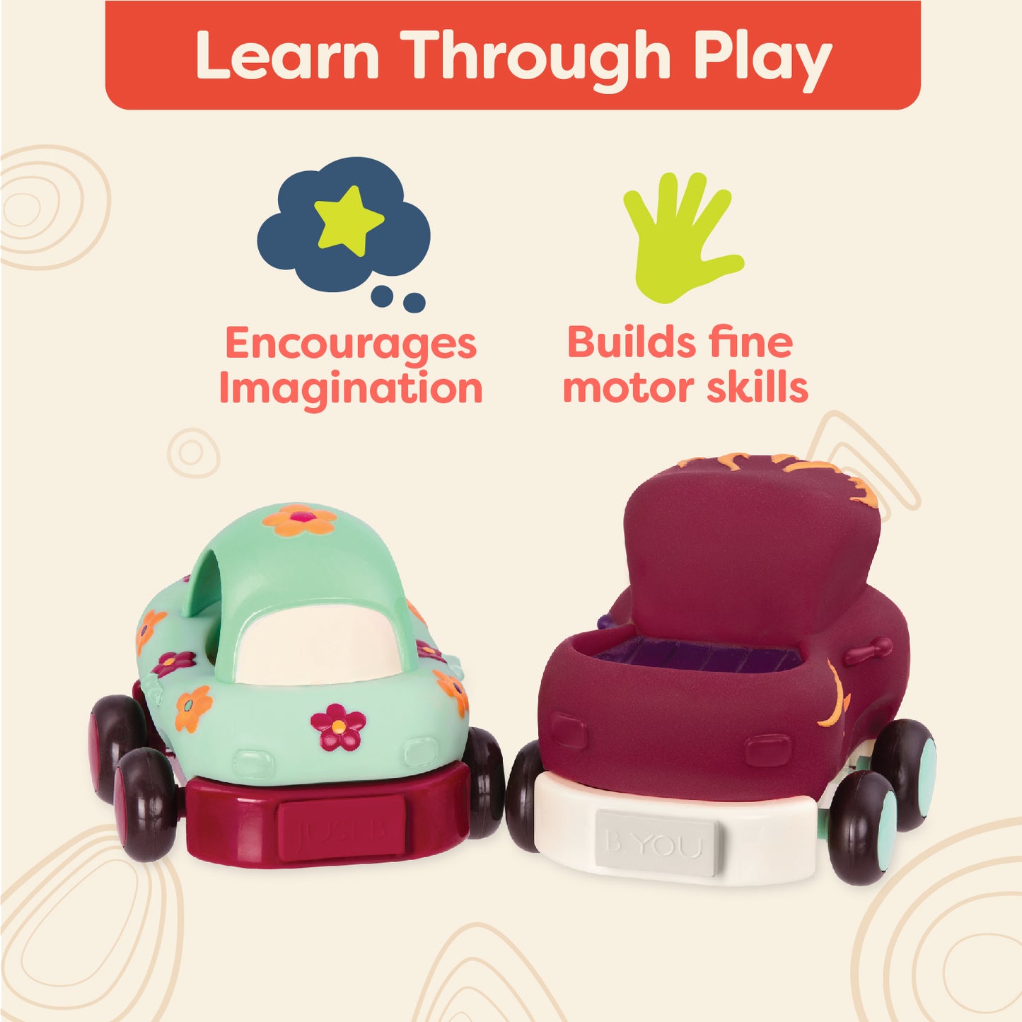 Wheeee-ls! Pull Back Cars