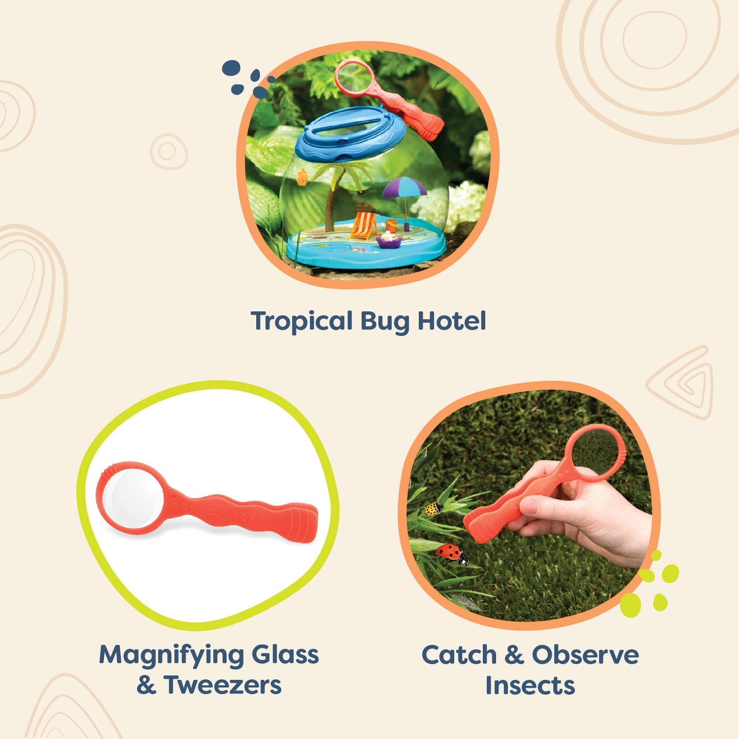 Tiki Retreat - Bug House & Magnifier