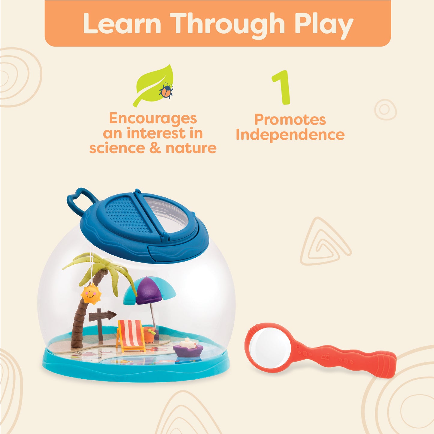 Tiki Retreat - Bug House & Magnifier