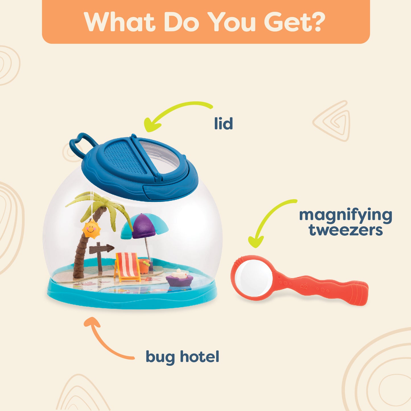 Tiki Retreat - Bug House & Magnifier