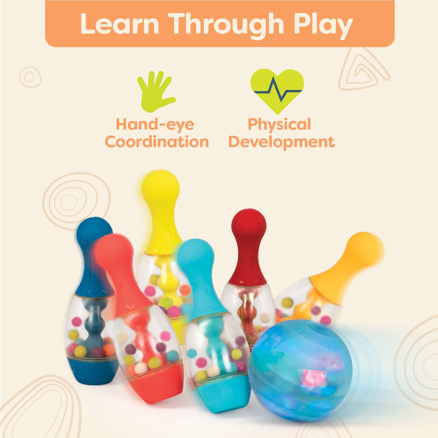 Let’s Glow Bowling! - Kids' Bowling Set