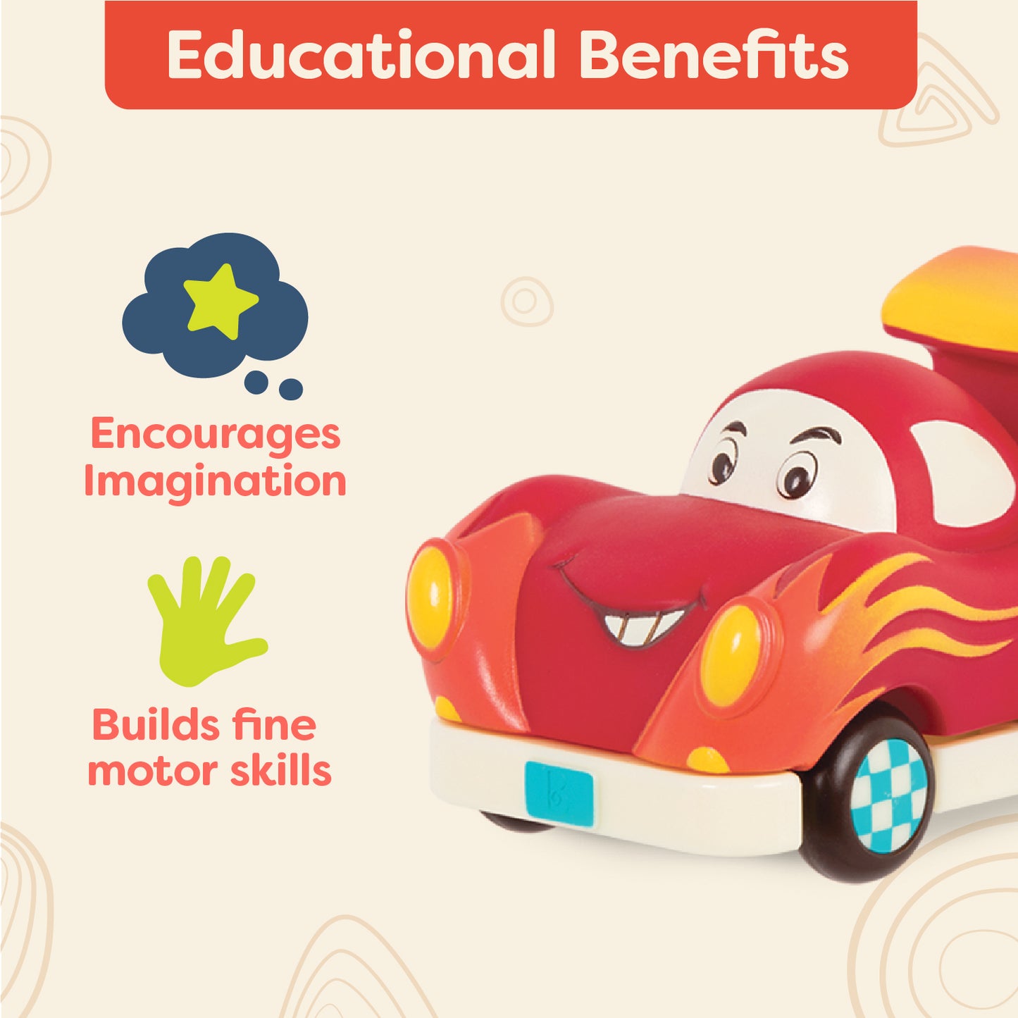 Mini Wheeee-ls! Pull Back Car Set