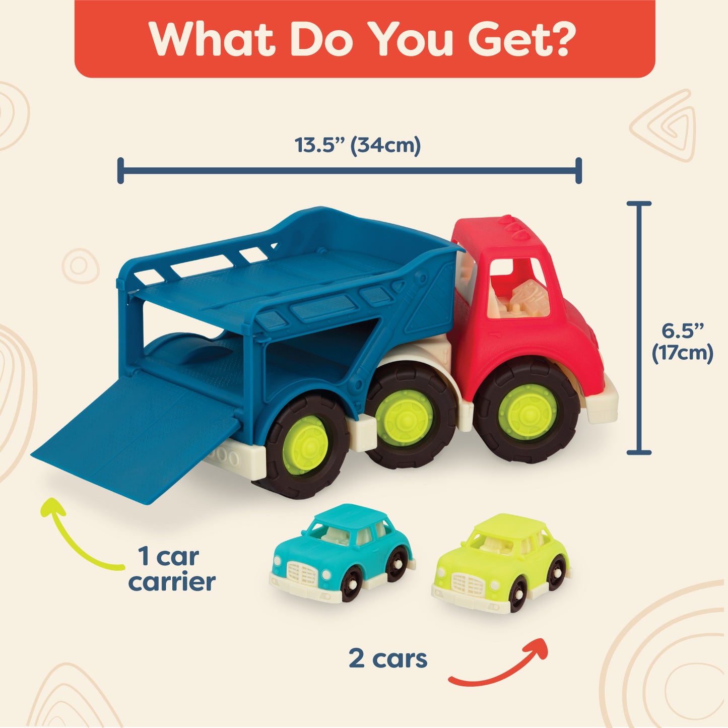 Happy Cruisers - Car Carrier Truck