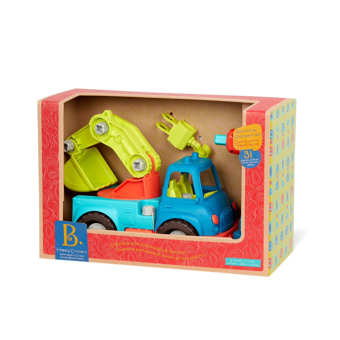 Happy Cruisers - Take-Apart Crane