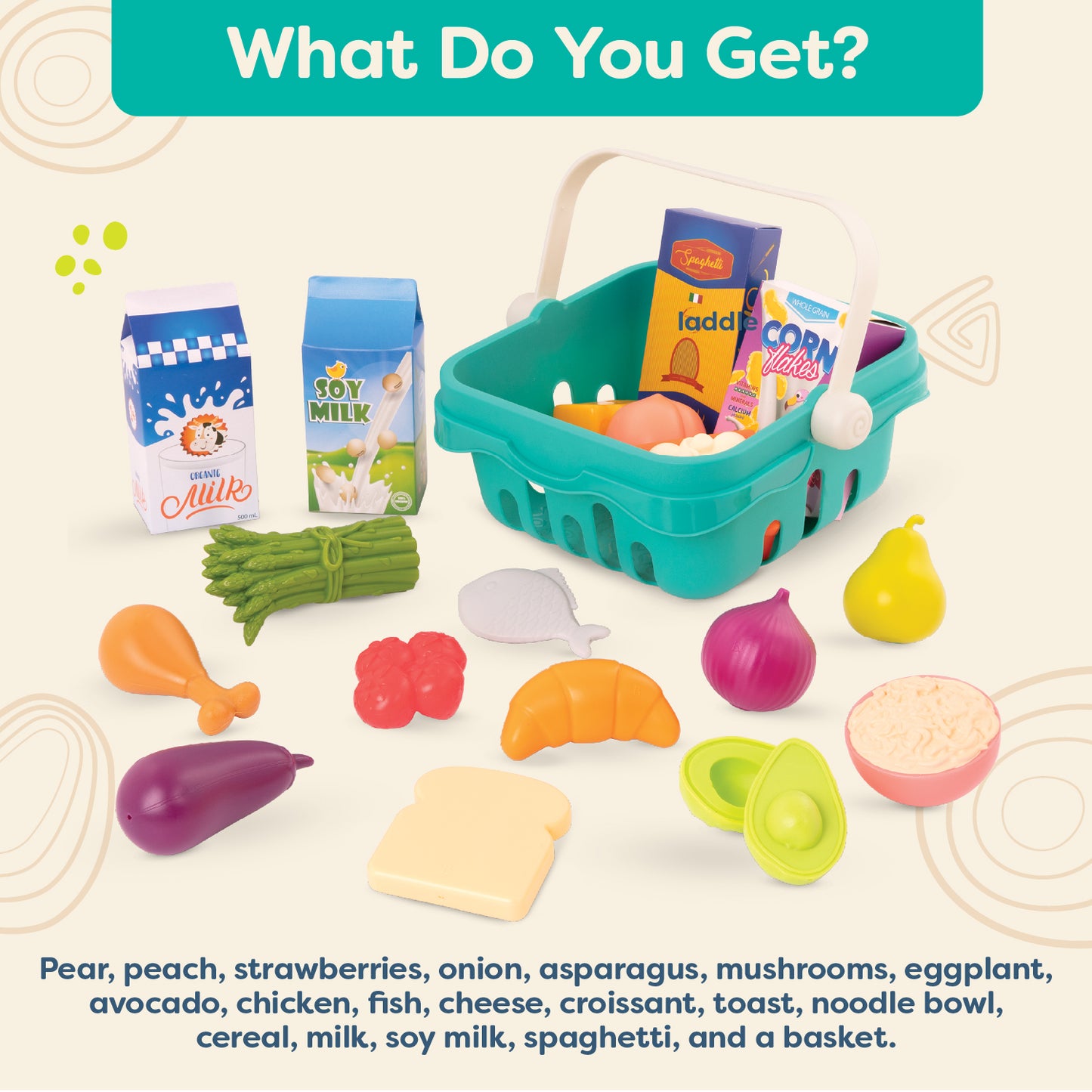 Freshly Picked Food Basket