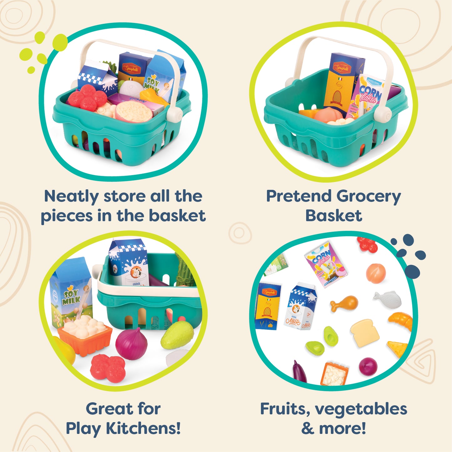 Freshly Picked Food Basket