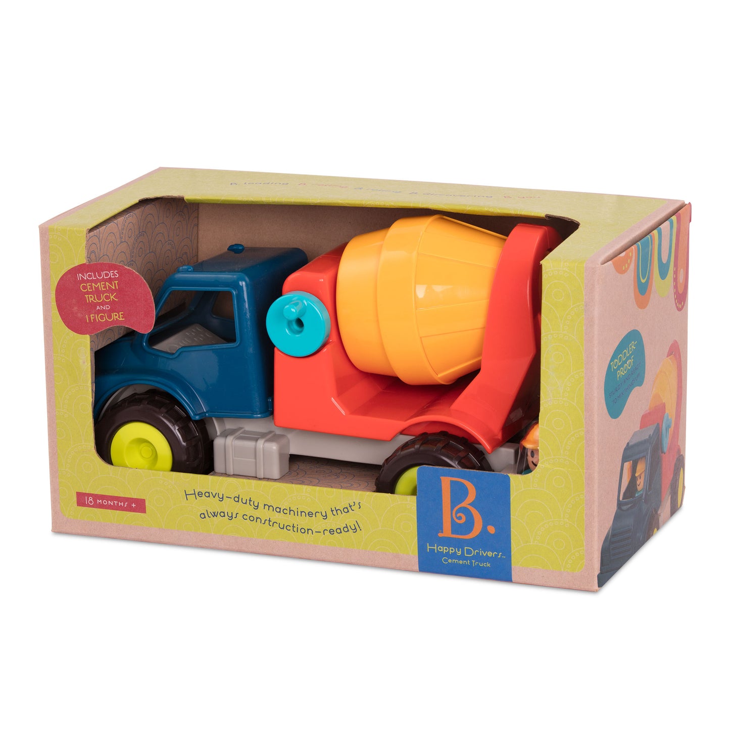 Happy Drivers Cement Mixer