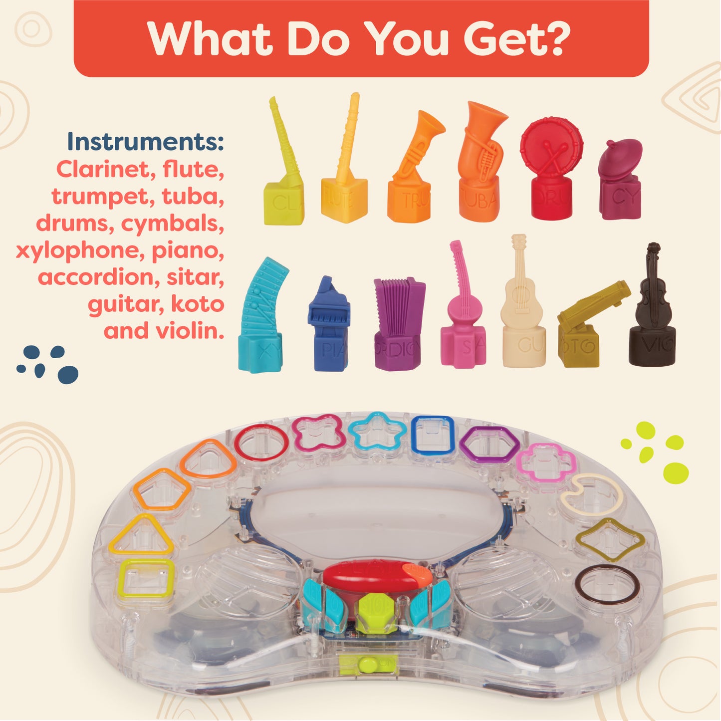 Symphony in B - Musical Playset