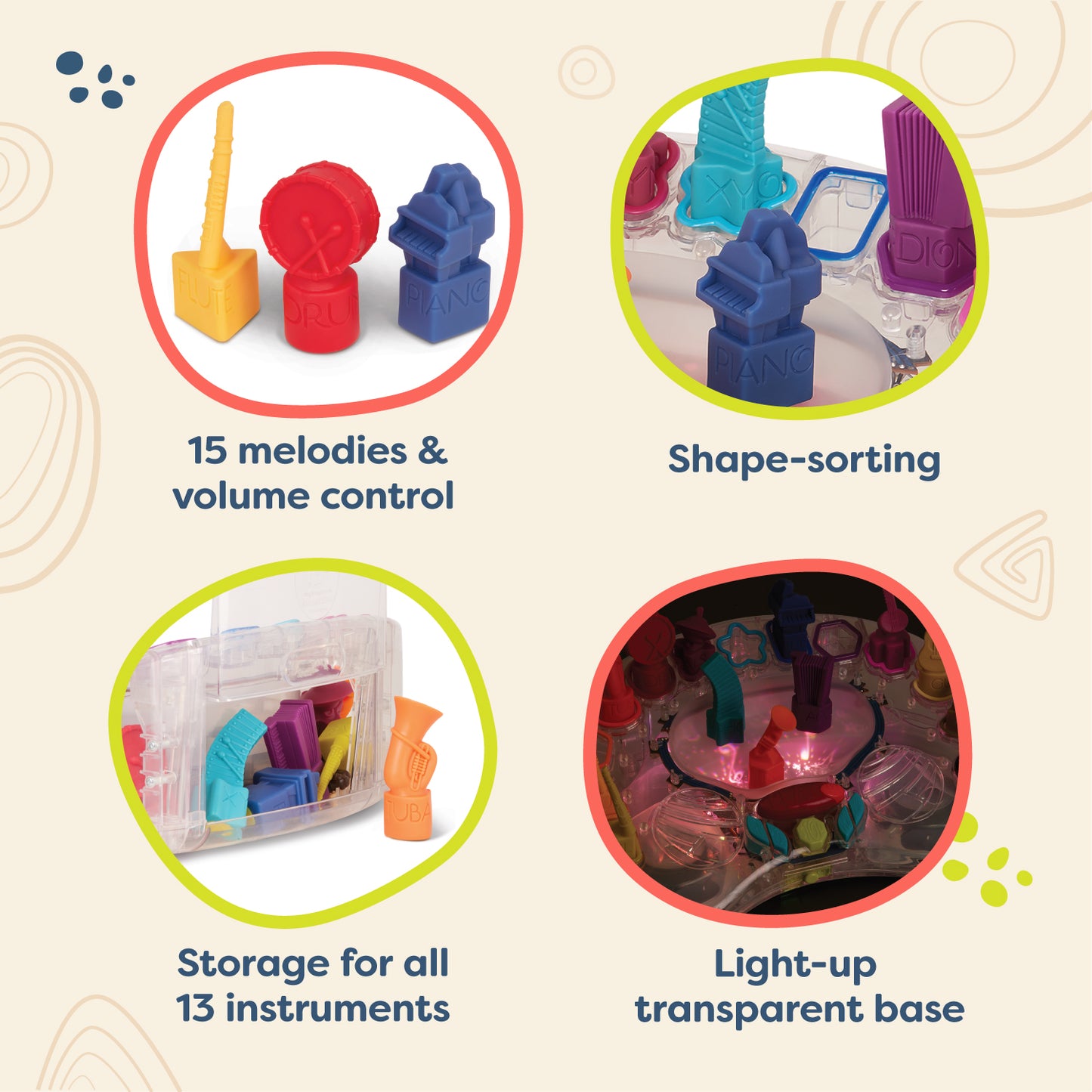 Symphony in B - Musical Playset