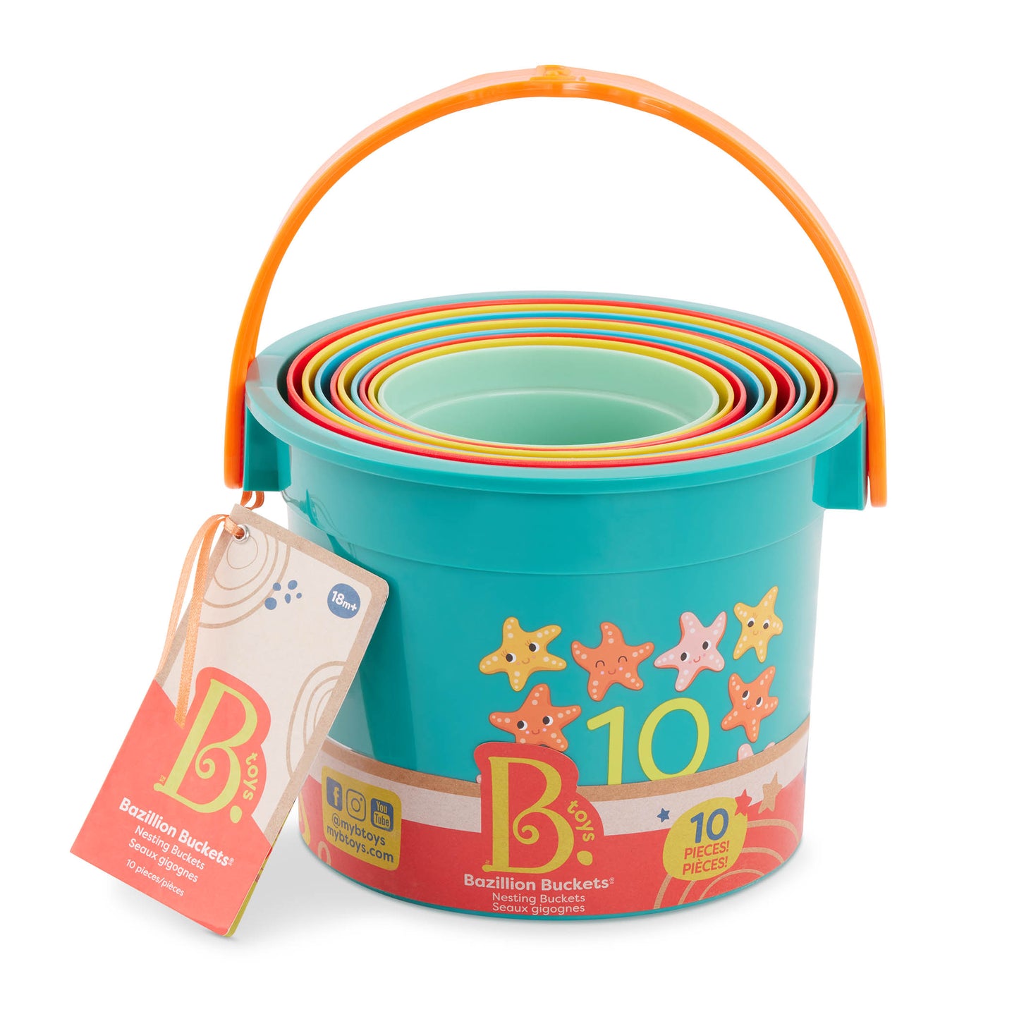 Bazillion Bucket - Numbers Stacking Cups