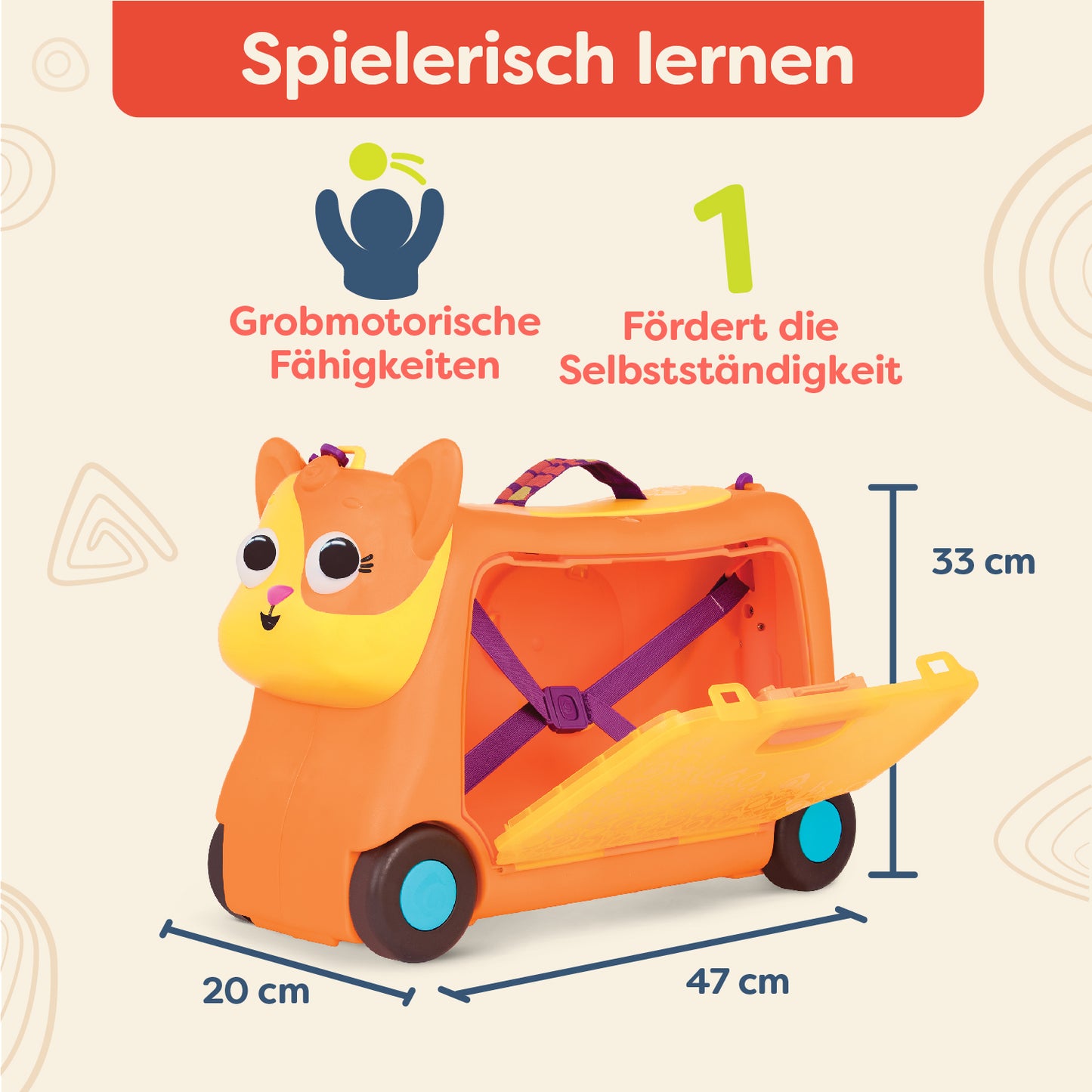 Gogo Ride-On Lolo Cat