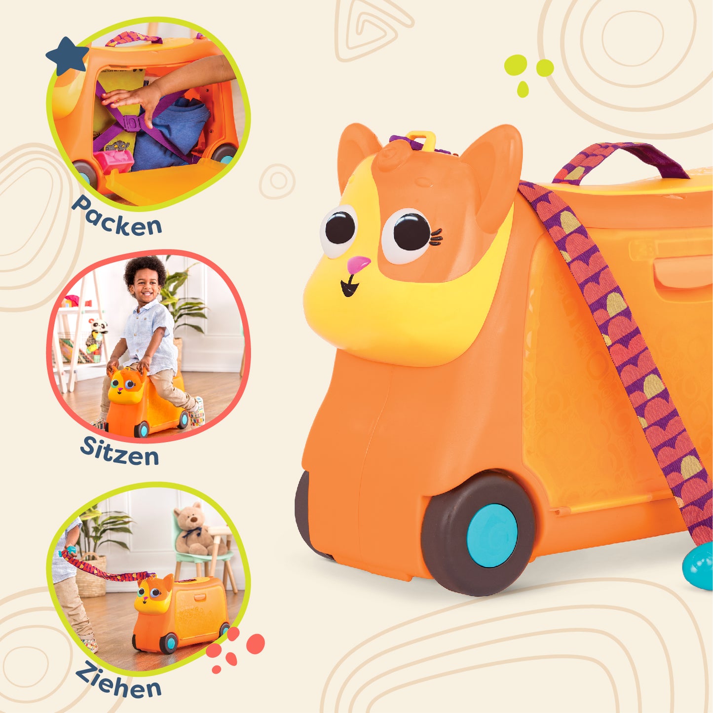 Gogo Ride-On Lolo Cat