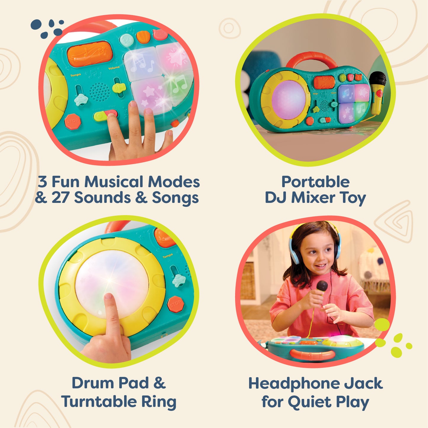 B. MiniMixer DJ Mixer Toy