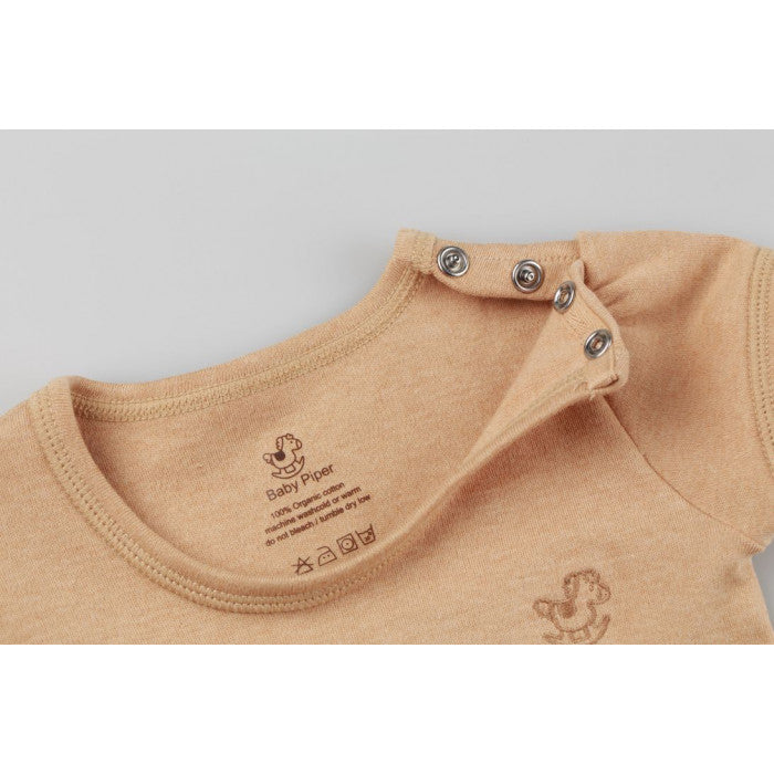 Short Sleeve Baby Romper Dress