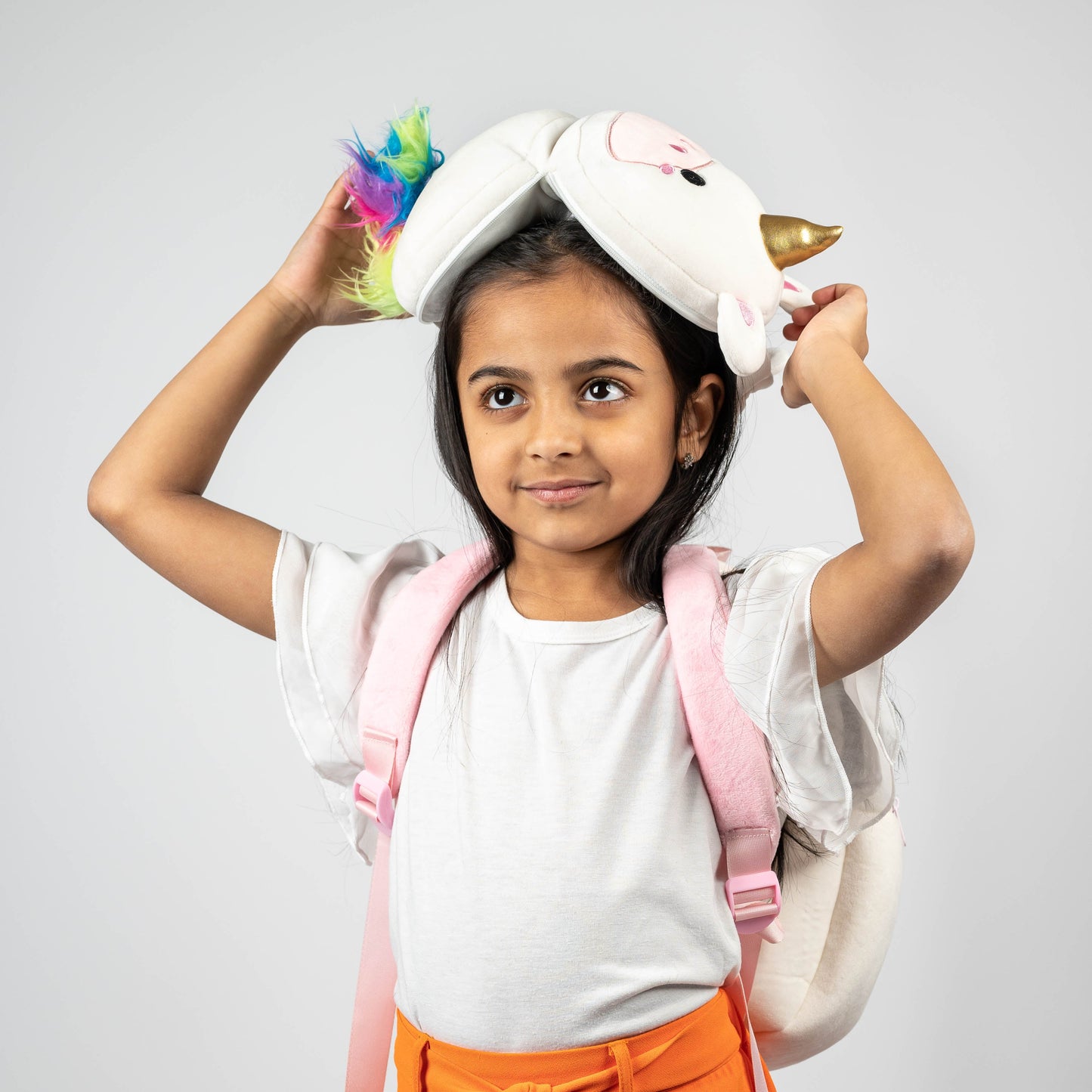 Kids Travel Pillow & Eye Mask - Unicorn