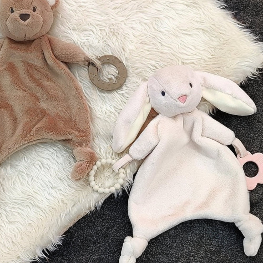 Newborn Plushie Teether Lovies Comforter