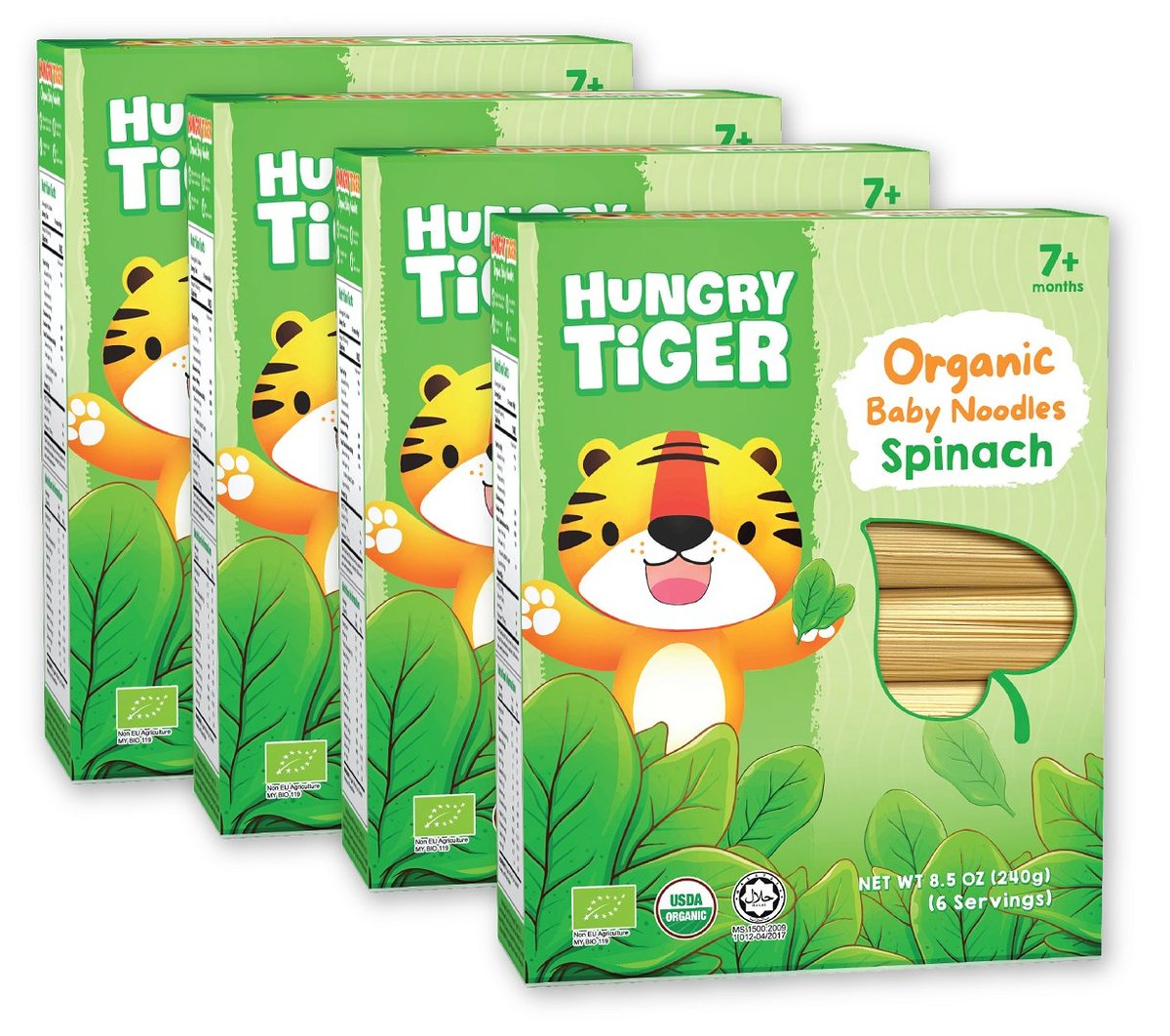 Organic Baby Noodles - Spinach