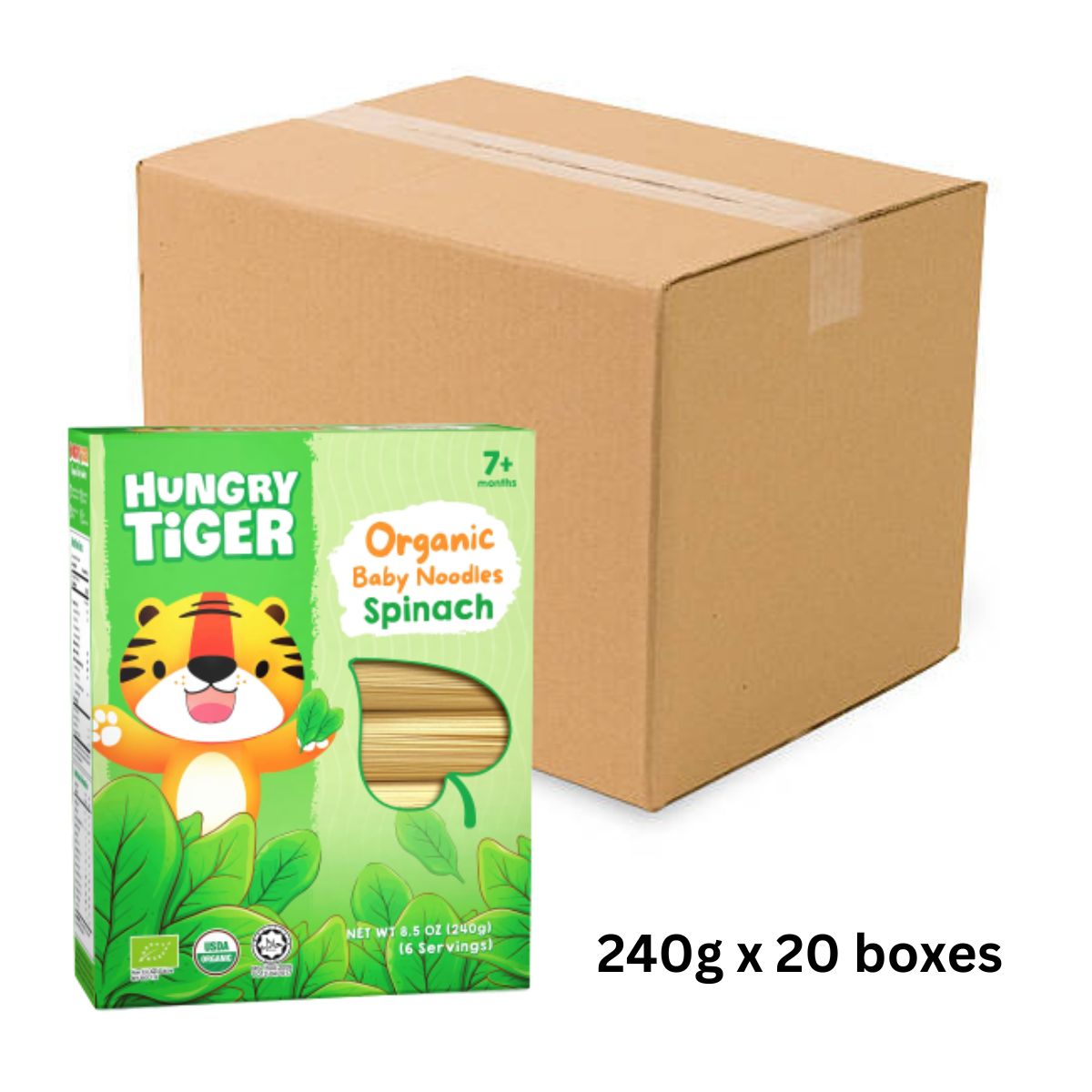 Organic Baby Noodles - Spinach