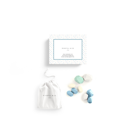 Patience Pebbles Stacking Toy - Sea Foam