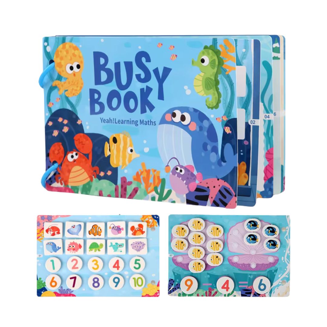 Early Learning Activity Montessori Book - Yeah! Learning Maths