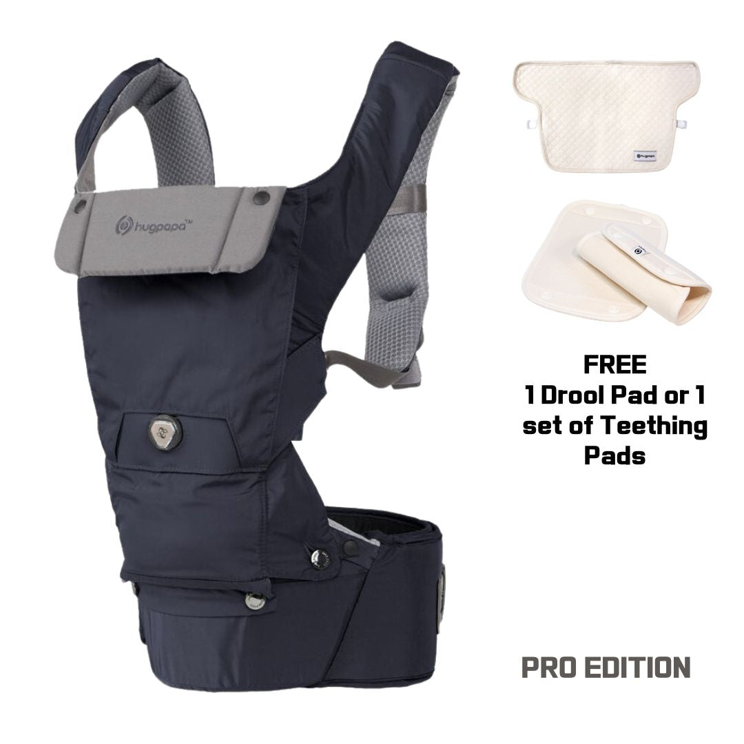 Dial-Fit BOA Pro Edition 3-in-1 Hip Seat Baby Carriers with Free Gift