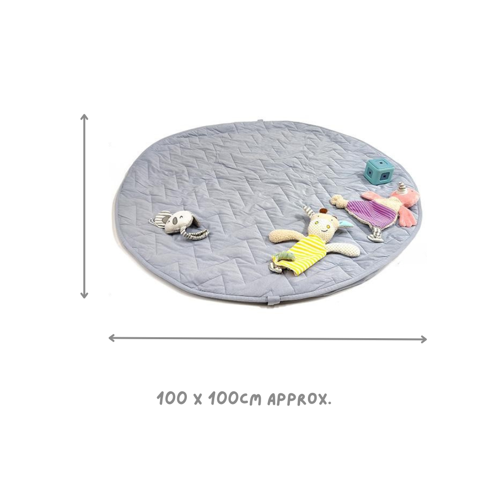 Convertible Baby Quilted Playmat