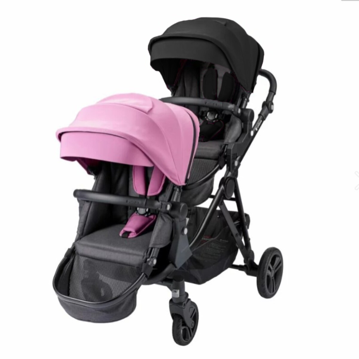 DLXtour Convertible Twin Stroller Complete Set