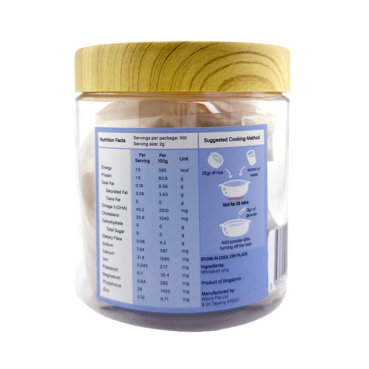 Whitebait Baby Food Powder Jumbo