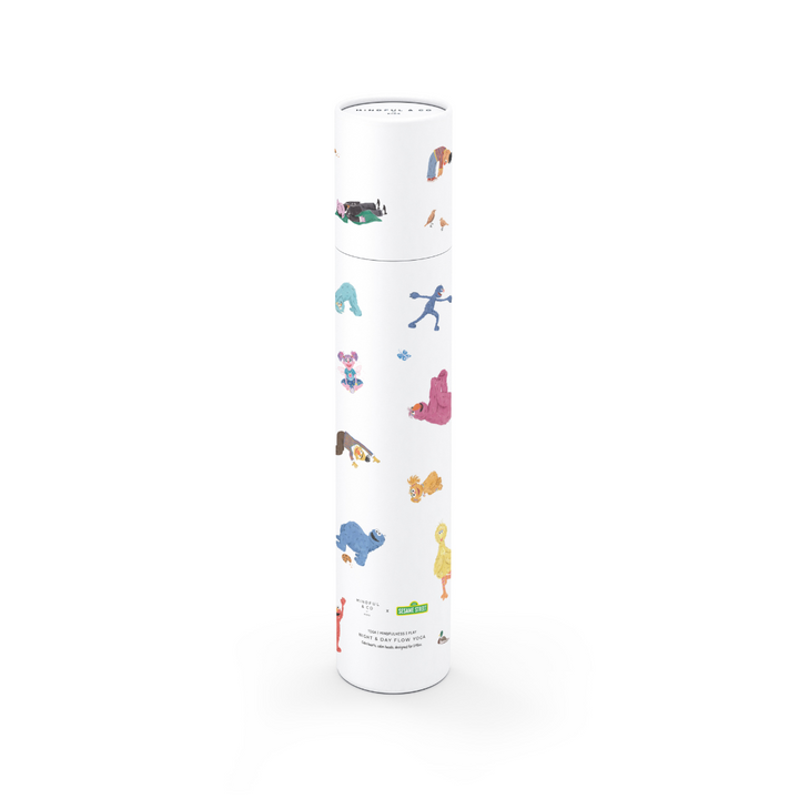 Mindful Moves Bundle - Yoga Poses Poster + Wooden Hanger