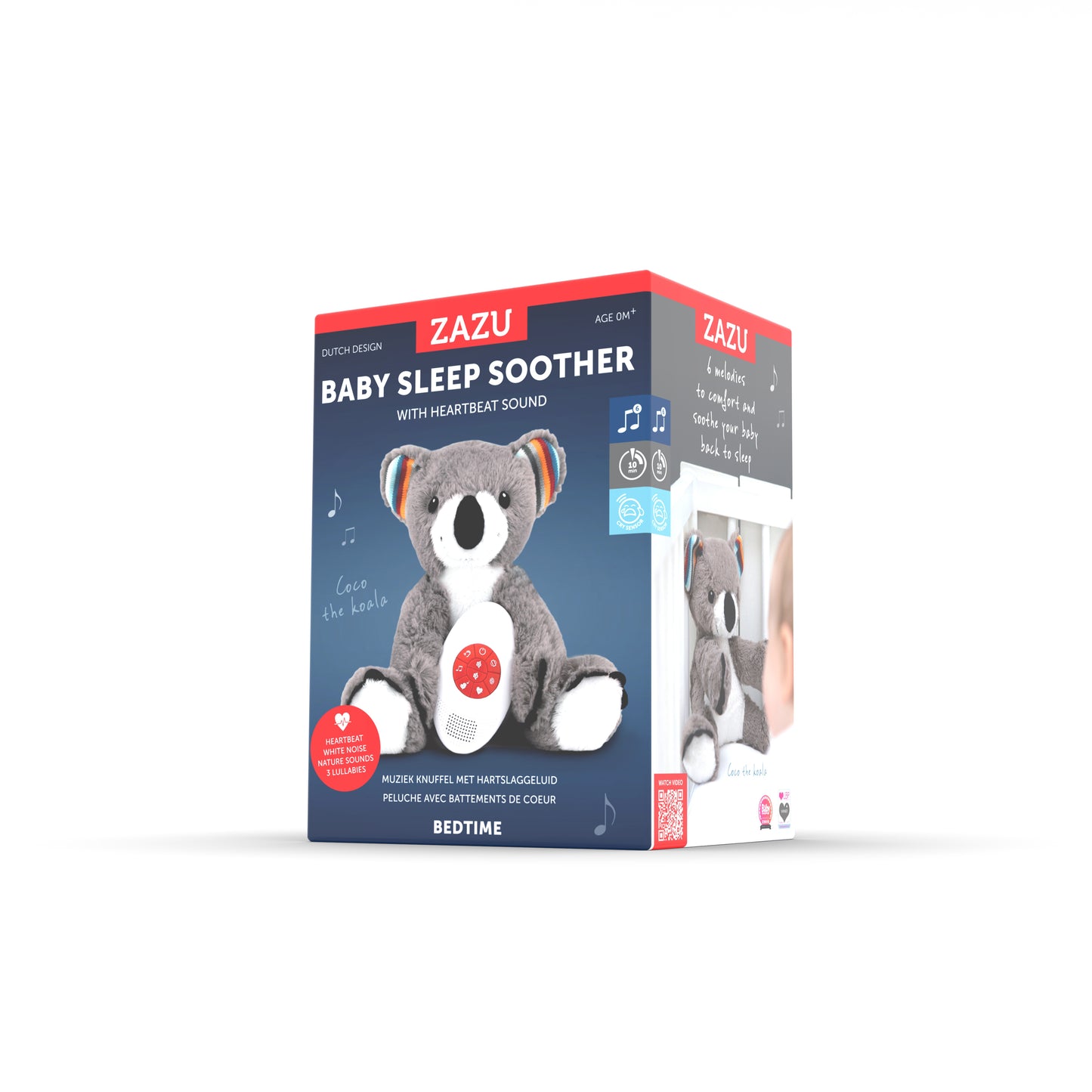 Sound Machine with Heartbeat Sounds - Bibi / Coco